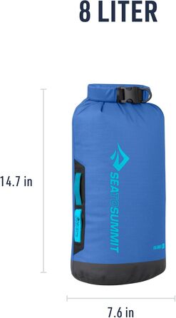 Водонепроникна сумка Sea to Summit Big River Dry Bag з роликовим замком, міцна, з ручками, кріпленням і D-кільцем для водного спорту