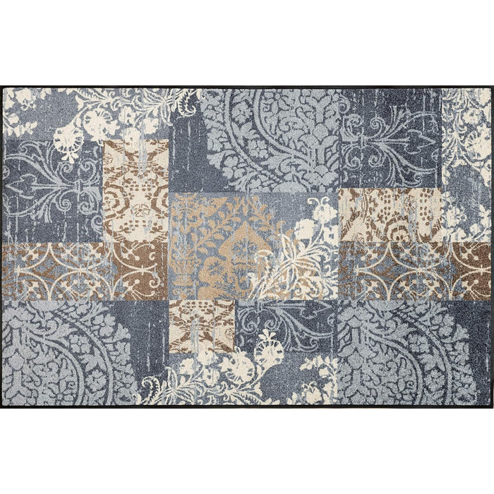 Килимок wash+dry Armonia Grey, поліамід, сірий, 115x175 см – вхідний килим для підлоги