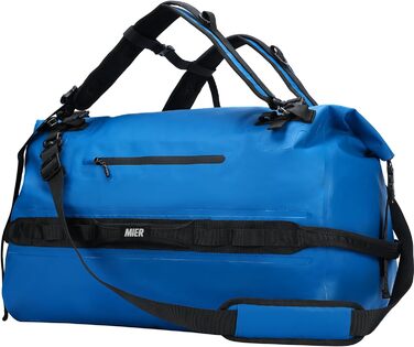 Велика водонепроникна сумка-рюкзак Rolltop для каякінгу, рафтингу, плавання, подорожей, спорту, пляжу, 60/80 л