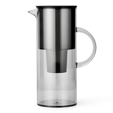 Фільтр-глечик Stelton EM77, 2 л, сумісний з Brita, пластиковий, для очищення води, зменшує хлор та накип, сучасний дизайн, тонований