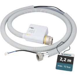 Шланг подачі води Aquastop 2,2 м BITRON Typ 84 для пральної машини Miele, 3/4 дюйма, захисний WPS з електричним підключенням