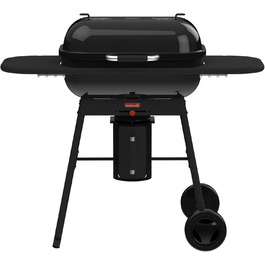 Вугільний гриль Barbecook Loewy 45 Magnus Premium, з вітрозахистом, для 6 осіб, чорний, 43x43x97 см