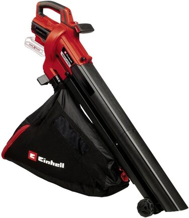 Акумуляторний садовий пилосос Einhell VENTURRO 18/210 Power X-Change, Li-Ion 18 В, потужність всмоктування 500 м³/год, мішок 45 л, швидкість повітря 210 км/год, без акумулятора та зарядного пристрою