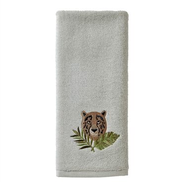 Керамічний тримач для зубних щіток SKL Home Vern Yip Jungle Cats, білий, з малюнком гепарда, для ванної кімнати