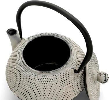 Чайник Bredemeijer Asia 1.1 л, чавунний, з фільтром з нержавіючої сталі, чорний
