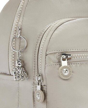 Рюкзак Kipling Seoul S з відділенням для ноутбука, компактний, колір Metallic Glow