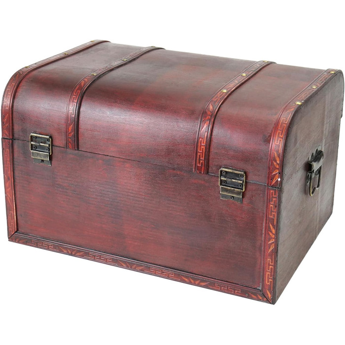 Велика дерев'яна скриня HMF 6406-140, 40x30x25 см, Португалія