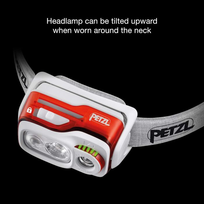 Налобний ліхтар PETZL Swift RL 900 люмен, акумуляторний