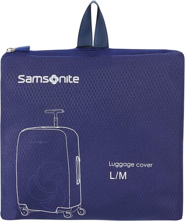 Складаний чохол для валізи Samsonite Global Travel Accessories L/M, синій (Midnight Blue)