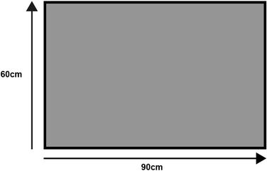 Килимок для підлоги Wash+Dry Original Navy 60x90 см, синій, для внутрішнього та зовнішнього використання, машинне прання