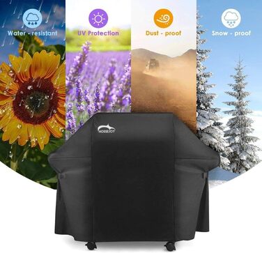 Водонепроникний чохол для гриля, захисний покрив BBQ для Brinkmann, Char Broil, Holland, Jenn Air