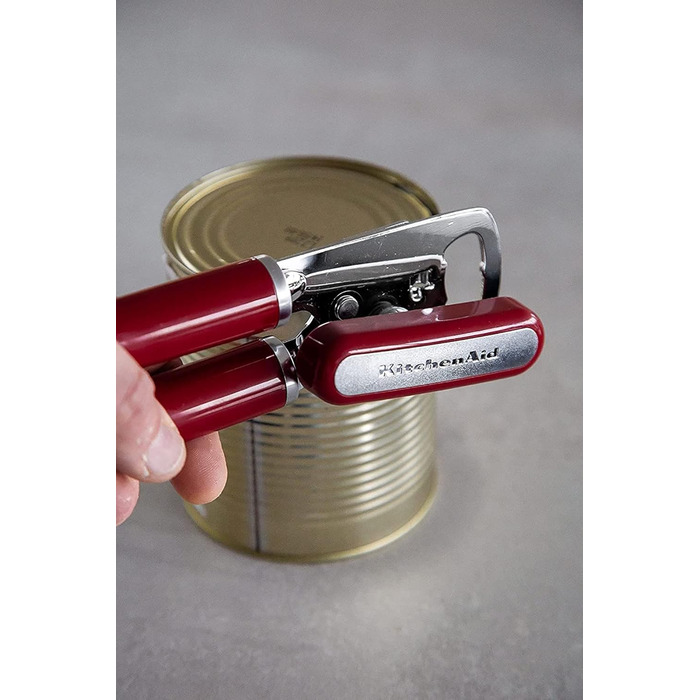 Кухонний відкривачка KitchenAid для консервів і пляшок, класичний, багатоцільовий, червоний Empire