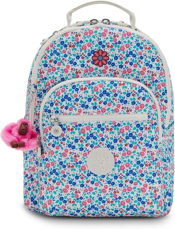 Рюкзак Kipling Seoul S малий з відділенням для ноутбука, мікроквіти