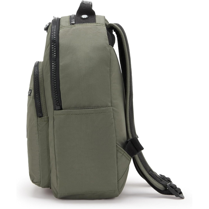 Рюкзак Kipling Seoul S зелений, захист для ноутбука, малий