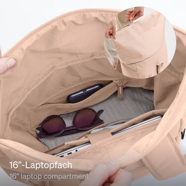 Рюкзак GOT BAG Rolltop Easy із переробленого океанічного пластику, водонепроникний, для ноутбука 16'', 31 л (Pearl)