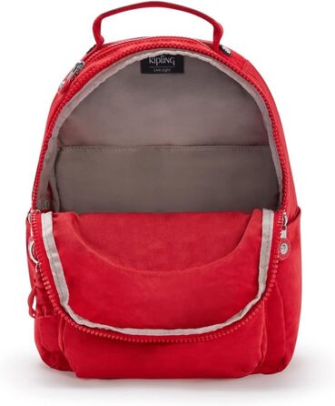 Рюкзак Kipling Seoul S червоний, для ноутбука, компактний
