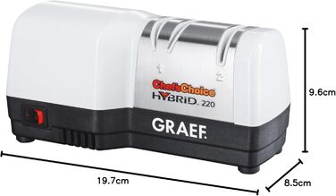 Гібридний електричний точильник для ножів GRAEF CC80