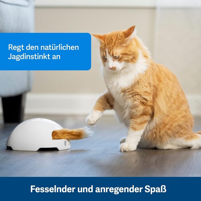 PetSafe інтерактивна іграшка для котів з таймером, на батарейках AA, модель «Лисячий нірка»