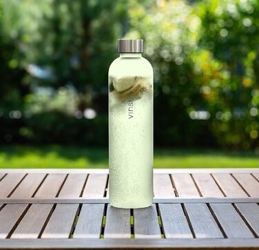 VINSUN пляшка для води 650/1000/1500 мл, тританова, герметична, без BPA, для газованої води, спорт, школа, офіс, велосипед