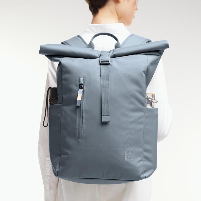 Рюкзак GOT BAG Rolltop Easy з океанічного пластику, водовідштовхувальний, для ноутбука 16'', 31 л