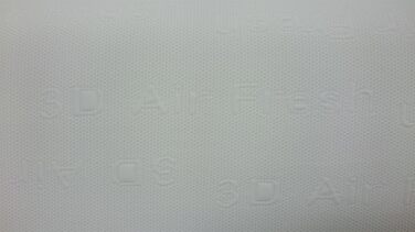 Намтрасник Dibapur PRO Soft 3D Air Fresh, 90x190 см, висота 5 см, ортопедичний топер з холодної піни з чохлом, Німеччина