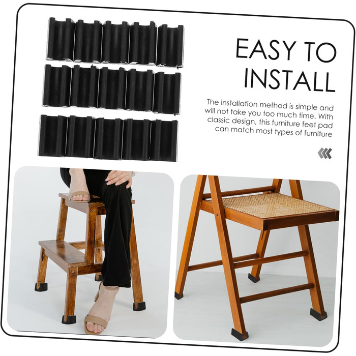 Чохол для стільця Angoily Anti-Noise Chair Hypo Cap 100 шт.