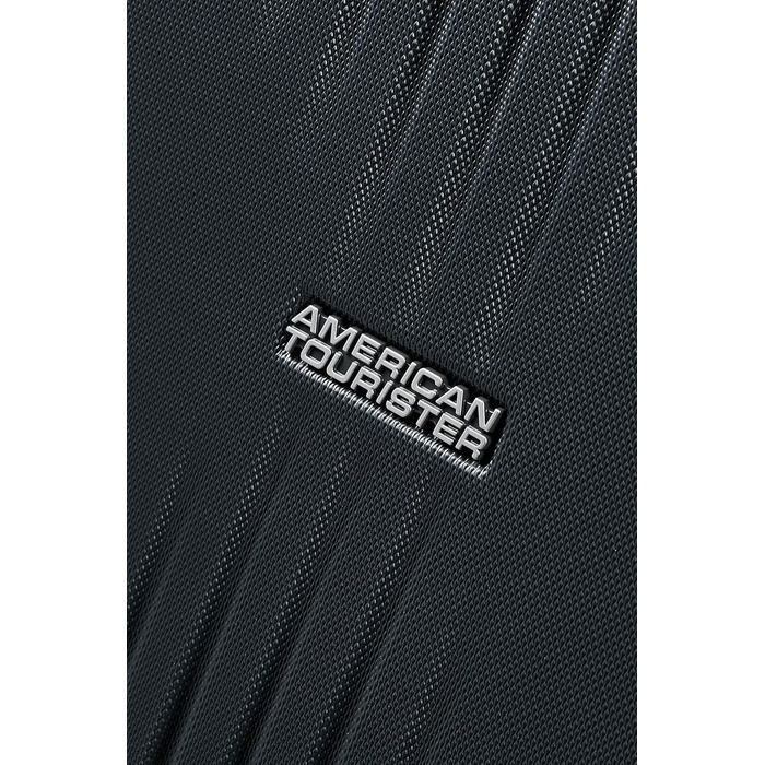 Валіза American Tourister Tracklite Spinner 78 см, 120 л, розширювана, темно-сіра