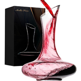 Декантер для вина Bella Vino, скло, 1200 мл, прозорий, 1800 мл