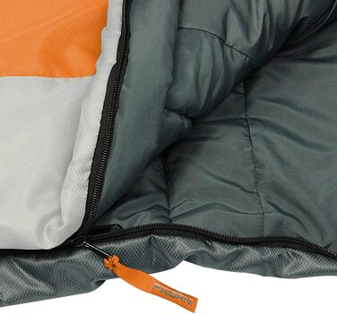 Дитячий спальний мішок Fridani XXL 180x90 см, теплий, водостійкий, до -12°C, помаранчевий, праний