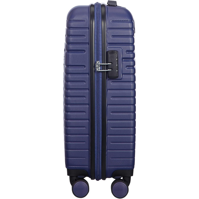 Валіза American Tourister Aero Racer Spinner 68, розширювана, 3.6 кг, 75.5 л, синя, 4 колеса
