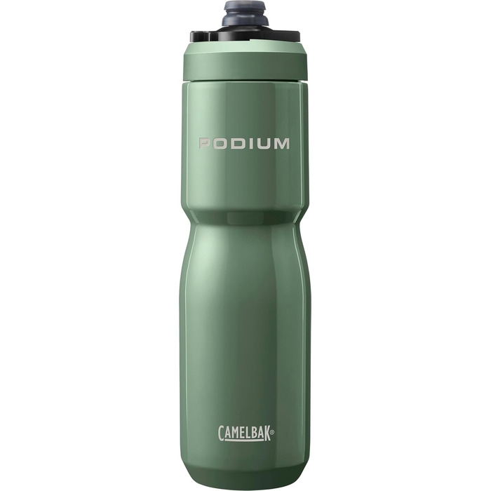 Пляшка для води Camelbak Podium Insulated Steel 650 мл, мох, термос, спортивна