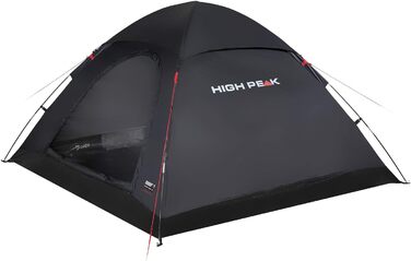 Намет High Peak Monodome XL купольний для 4 осіб, іглу для кемпінгу та фестивалю з підлогою-ванночкою