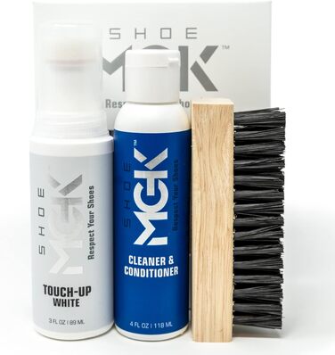 SHOE MGK універсальний засіб для чищення взуття та відновлення білого кольору, очищувач і кондиціонер для взуття з ефектом вибілювання