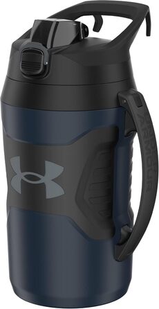 Пляшка для води Under Armour Playmaker Sport 1,8 л, із ручкою, шаумаізольована, не протікає, чорна