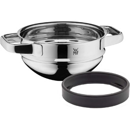 Миска для водяної бані WMF Compact Cuisine 16,5 см, сталева, полірування, для збивання, підходить для посудомийної машини, штабельована