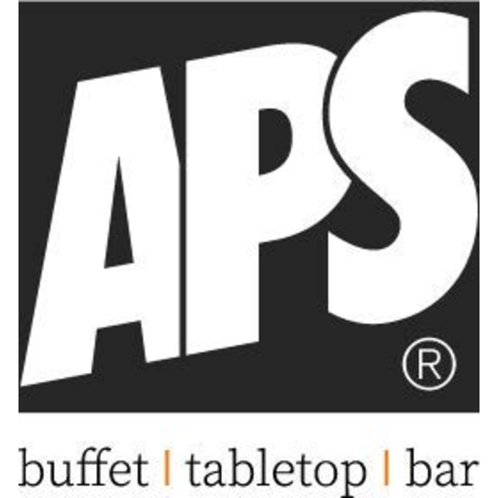 Сервірувальна етажерка APS з хромованого металу для 3 тарілок, діаметр до 27 см, висота 43 см (тарілки не входять)