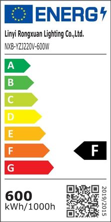 LED прожектор для вулиці IP65 водонепроникний, 600W, 30000Лм, холодне біле світло, для двору, саду, гаража, майстерні