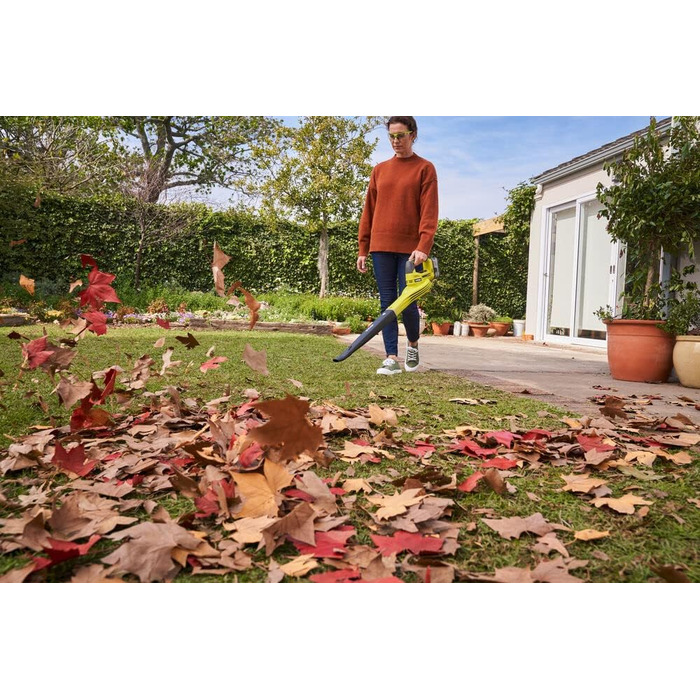 Акумуляторний повітродув RYOBI 18V ONE+ OBL1820S, 245 км/год, 2,6 м³/хв, без акумулятора та зарядного, у коробці