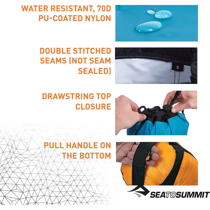 Компресійний мішок Sea to Summit для спорядження, водонепроникний, легкий