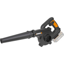 Акумуляторний повітродув WORX WX094.9 20В для майстерні та саду, сумісний з акумуляторами Powershare, без акумулятора і зарядного пристрою