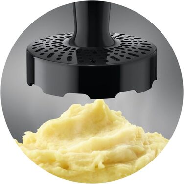 Картоплем'ялка Braun MQ 50 для блендерів MultiQuick, насадка з EasyClick, чорна