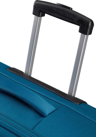 Валіза American Tourister Hyperspeed Spinner L розширювана, 80 см, 109/116 л, бірюзова (Deep Teal), поліпропілен
