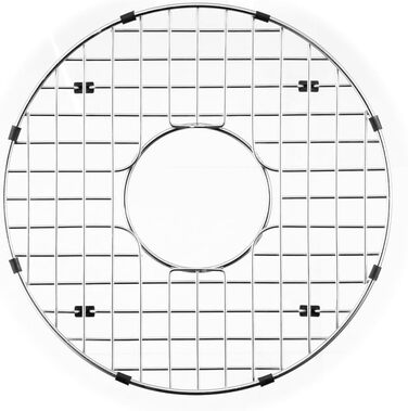 Дротова решітка BG-1800 для кухонної мийки, 35x35 см, нержавіюча сталь