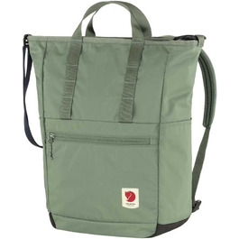 Рюкзак-сумка Fjällräven High Coast Totepack 23 л, унісекс, зелений патина, міський водостійкий