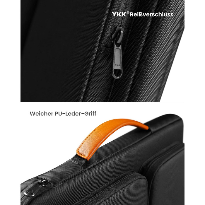 tomtoc 360° Захисний чохол для ноутбука 16'' MacBook Pro M4/M3/M2/M1 Pro/Max (2019-2024), сумка для ноутбука, сумісна з ASUS Vivobook 15/16, Dell Inspiron 15