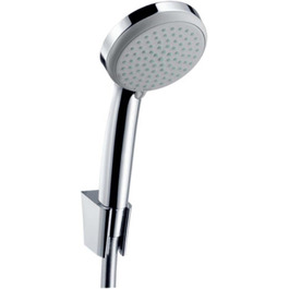 Душова лійка hansgrohe Croma 100 з тримачем, 4 режими, хром, набір із шлангом 1,6 м
