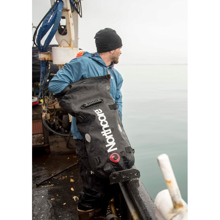 Водонепроникна сумка Northcore Black Dry Bag 10/20/30/40 л – для спорту, туризму та водних видів