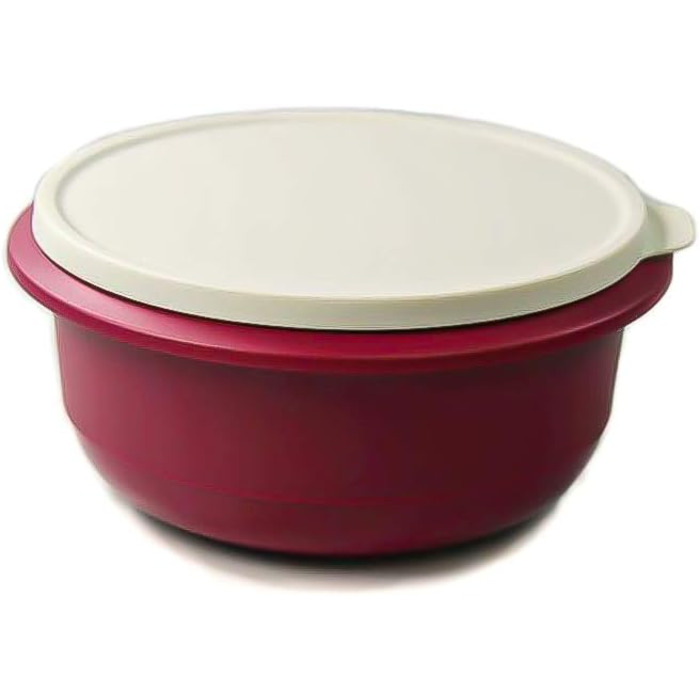 Миска для змішування Tupperware 3,5 л, темно-рожева/біла
