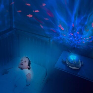 Нічник Pabobo Aqua Dream із проекцією підводного світу Кіт
