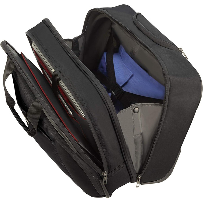 Сумка на коліщатках Samsonite Guardit 2.0 для ноутбука 17.3'', 46 см, 26.5 л, чорна